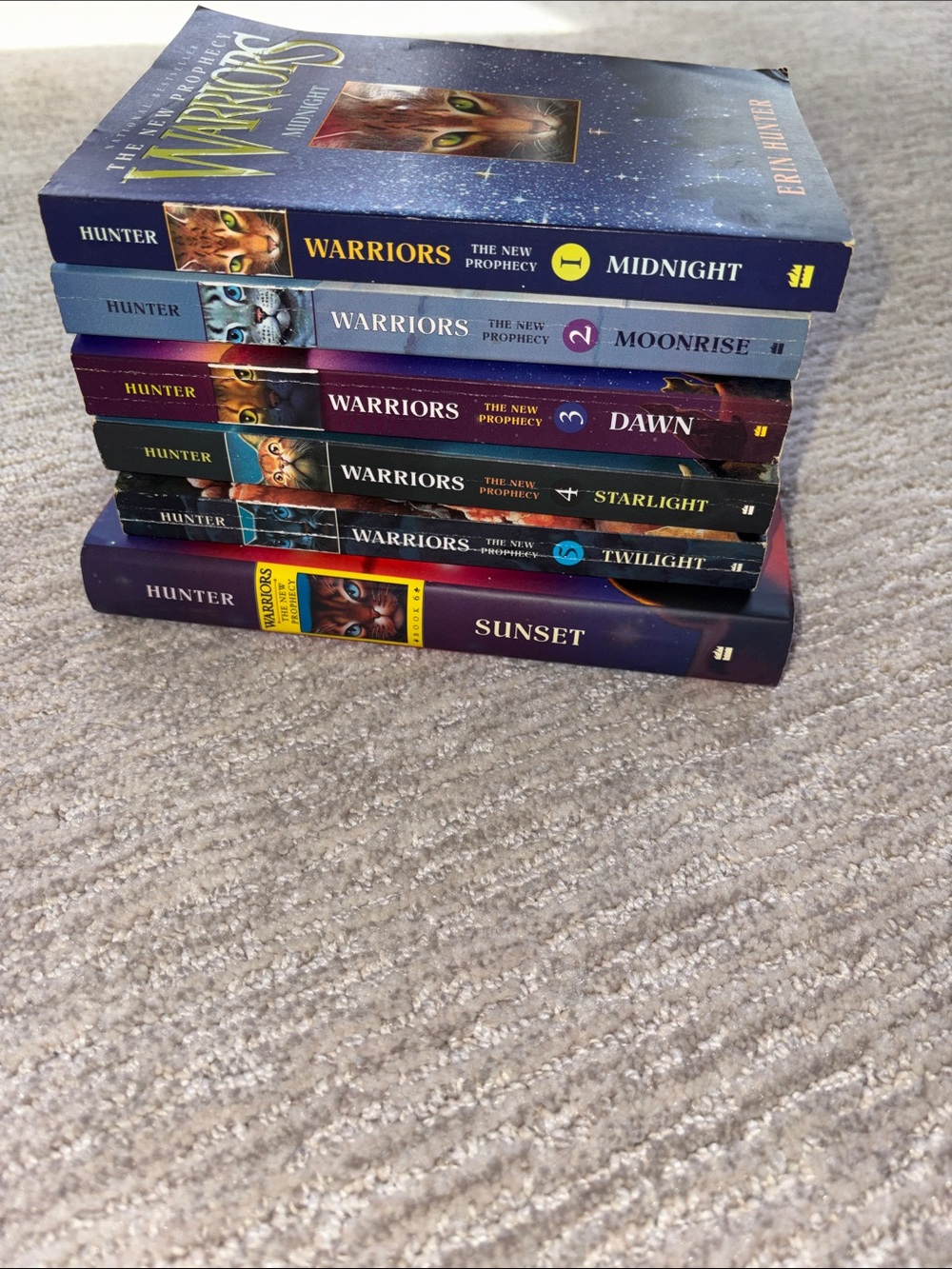 The Complete Book Series: The New Prophecy Warriors (6 books) by Erin Hunter